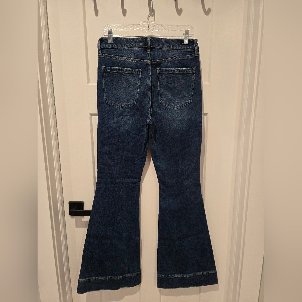 Liverpool Dark Blue Flare‎ Jeans - Picture 2 of 4